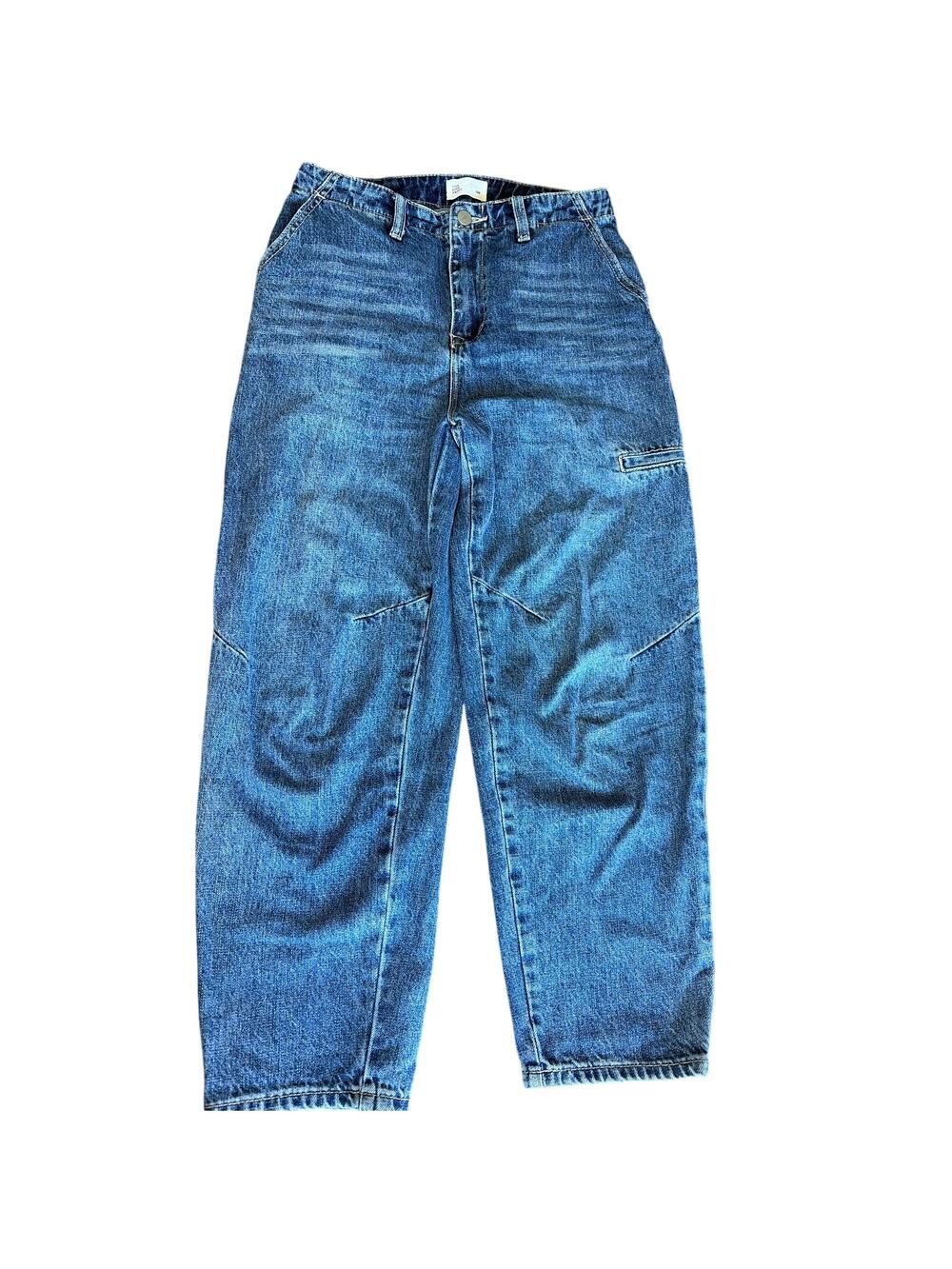 The Fine Print Barrel Jeans